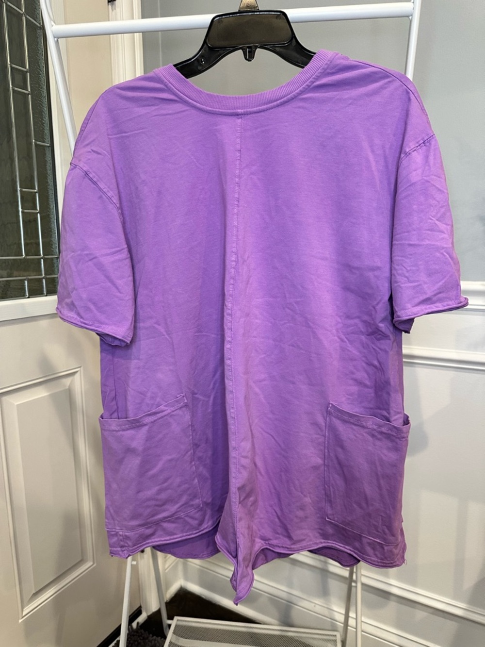 NWOT Free People Movement Purple Hot Shot Tee Romper